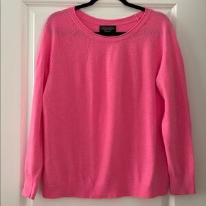 Banana Republic Size L Fine Italian Superloft Yarn/Cashmere by Flipucci - Pink